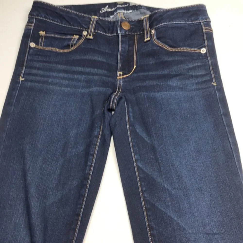 VINTAGE AMERICAN EAGLE SKINNY JEANS 6/28x33⭐️